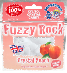 商品画像：Fuzzy Rock Crystal Peach